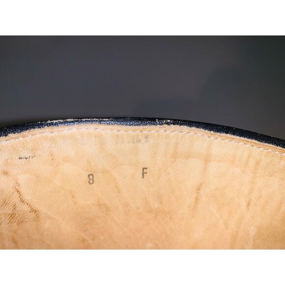 Last Chance - Ariat Equestrian Black Leather Knee-High Riding Boots Slip On 8F - Picture 7 of 9